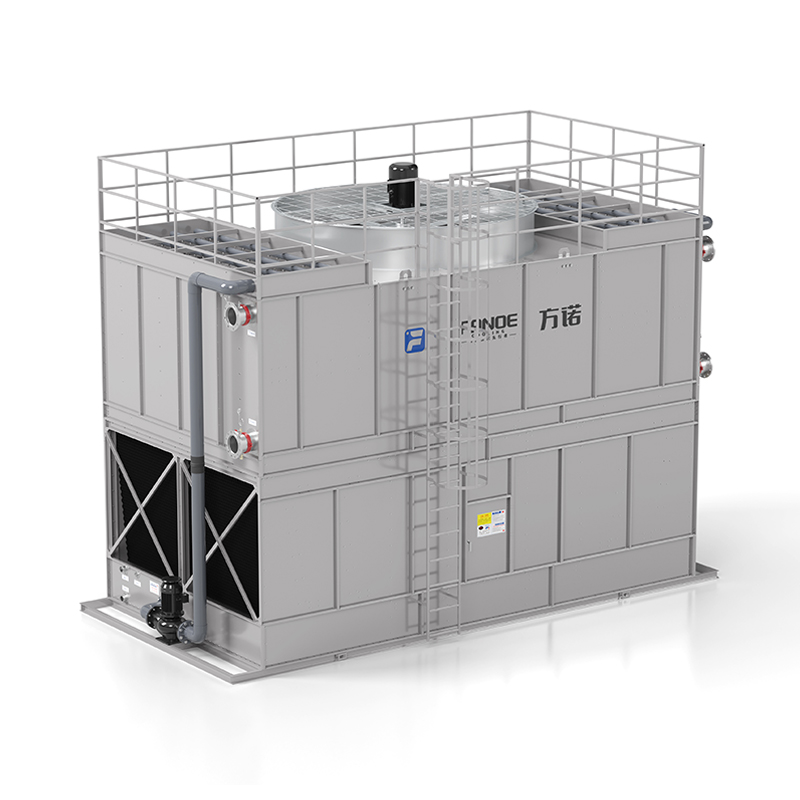 Double-inlet Air Compound Flow Closed Cooling Tower